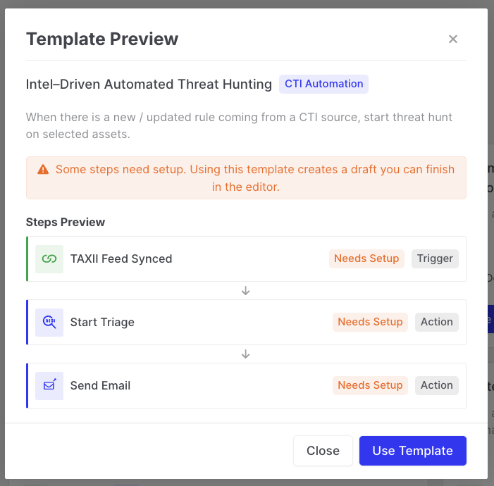 Templates: Template Preview